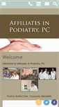 Mobile Screenshot of footdoctorsnh.net