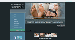 Desktop Screenshot of footdoctorsnh.com